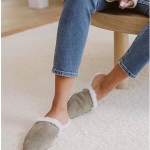 Jenni Kayne Shearling Lined Mule